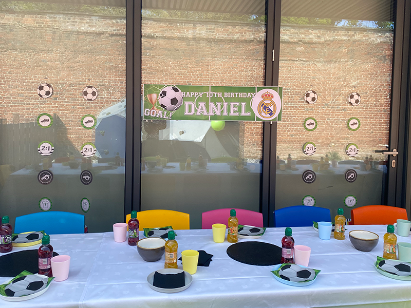 Football-themed party
